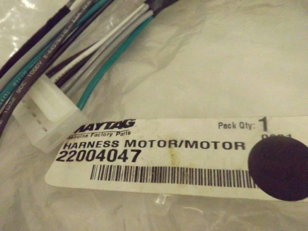 MAYTAG WHIRLPOOL WASHER 22004047 MOTOR HARNESS NEW MAYTAG WHIRLPOOL WASHER 22004047 MOTOR HARNESS NEW